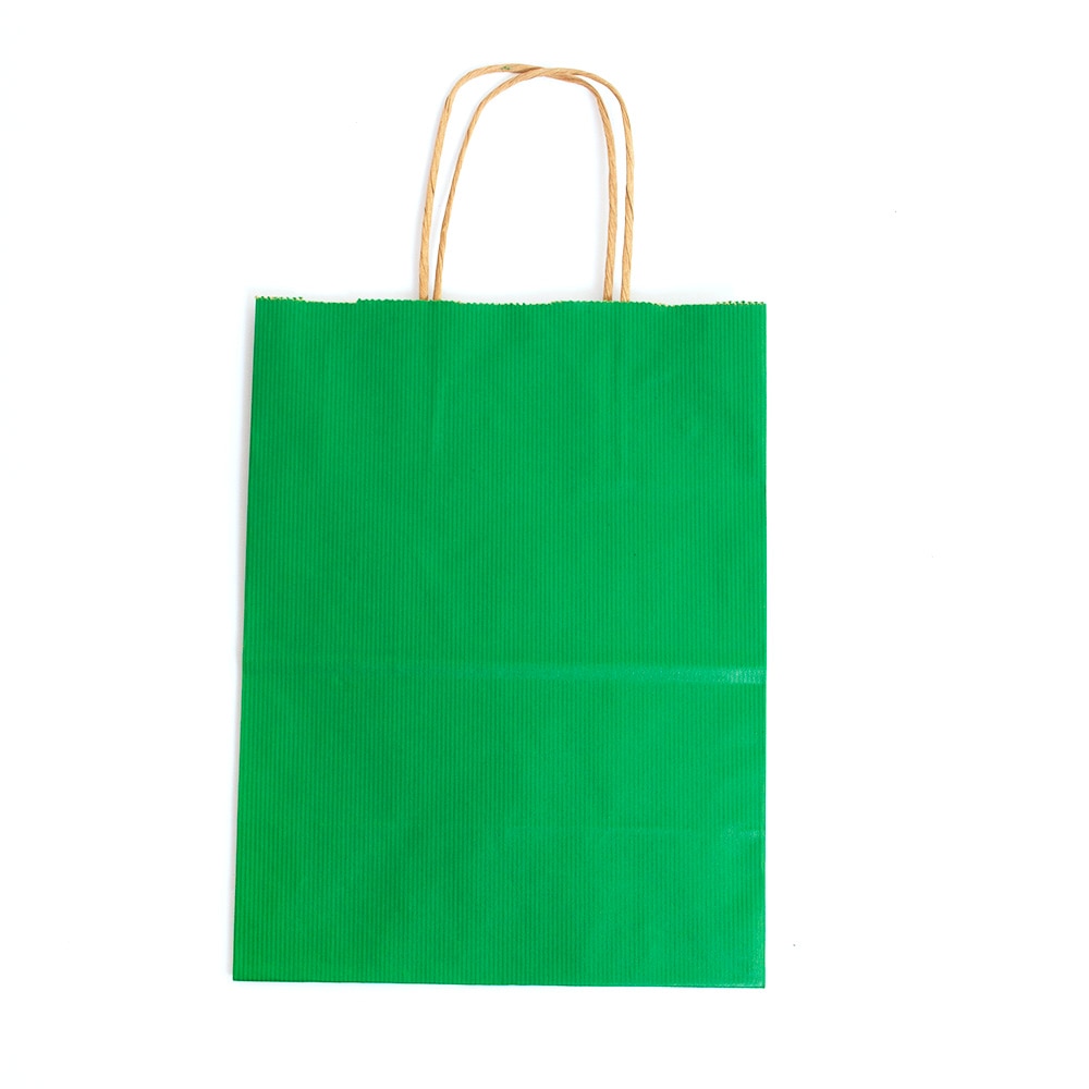 Jillson, Kraft, Tote, Gift Bag, Green